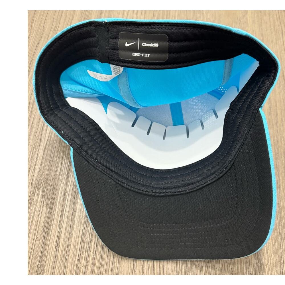 Nike AeroBill Classic 99 Perforated Golf Hat Cap AV6956-416 One Size Unisex Blue - Picture 4 of 5